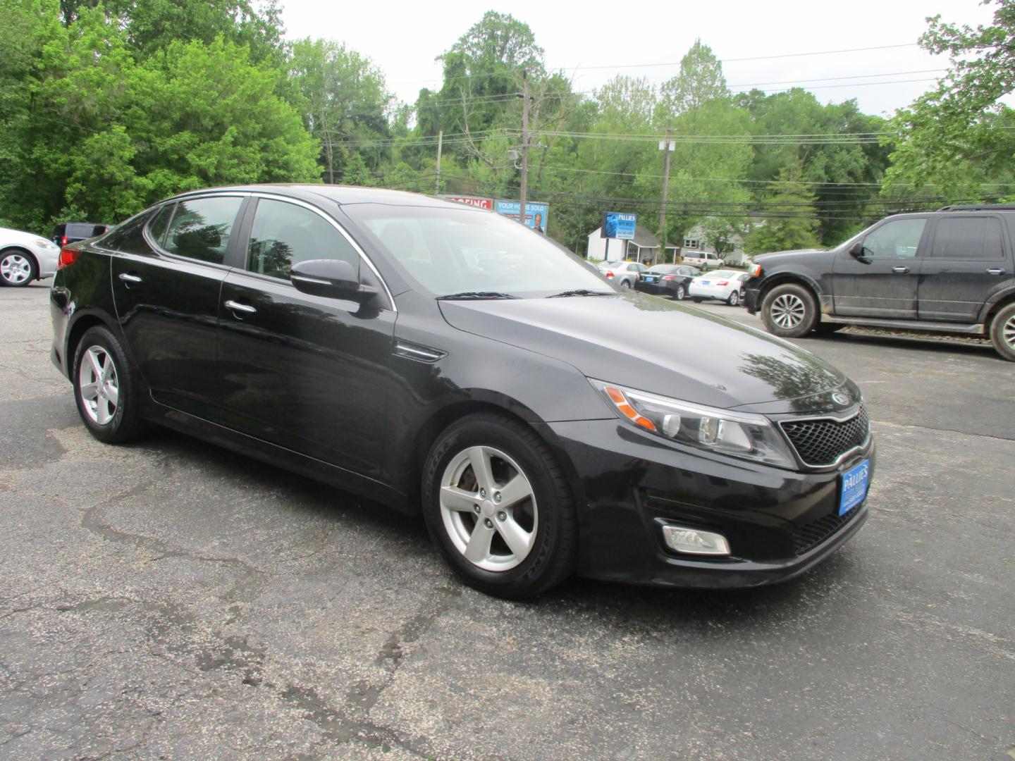 2015 BLACK Kia Optima (KNAGM4A78F5) , AUTOMATIC transmission, located at 540a Delsea Drive, Sewell, NJ, 08080, (856) 589-6888, 39.752560, -75.111206 - Photo#10